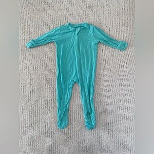 Kyte Baby Zippered Footie Teal